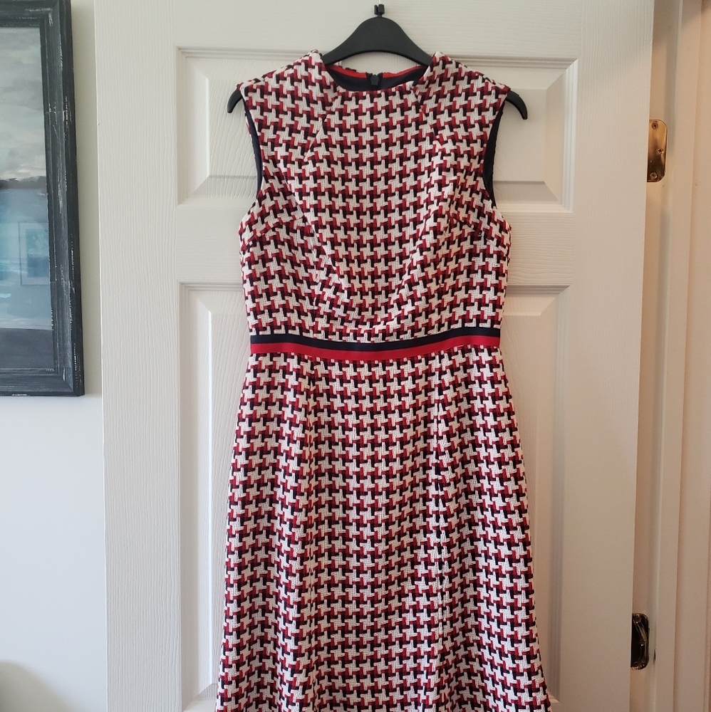 Boden plaid dress in size 4 Regular